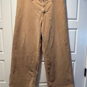 Universal Thread Wide Leg Boot-Cut Pants in Camel Tan